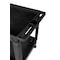 Toter Utility Cart - Lipped Top and Straight Handle 44x25.3x32.3 - Black UCL00-S - alternate 4